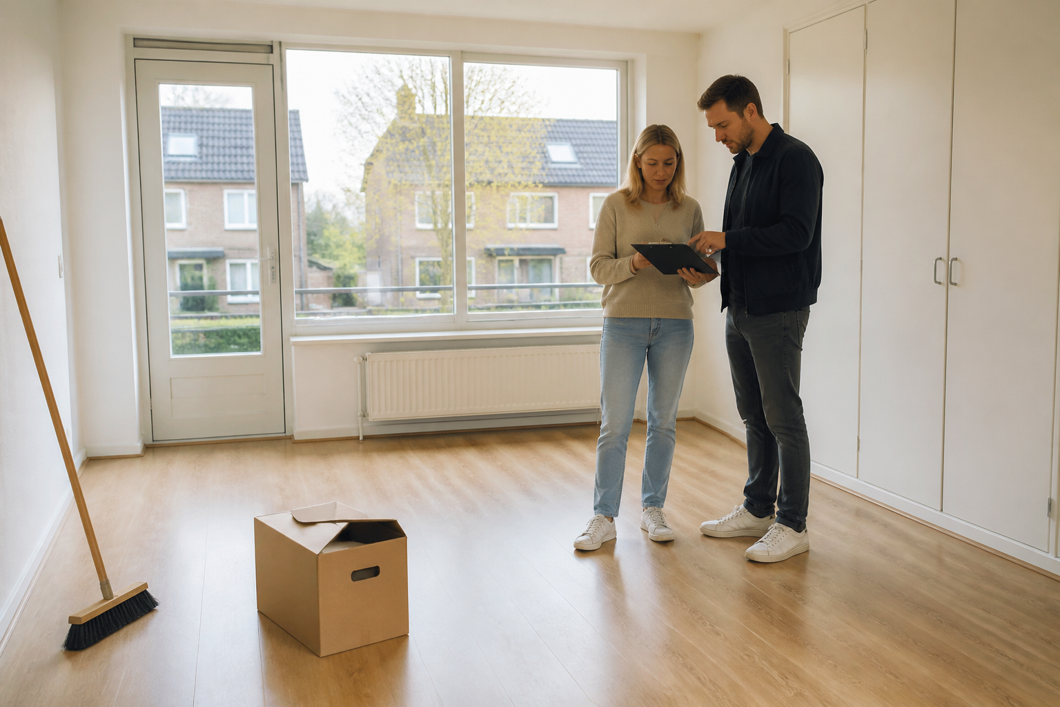 Woningontruiming Alphen aan den Rijn goed voorbereiden Lege bezemschone woning na woningontruiming Alphen aan den Rijn
